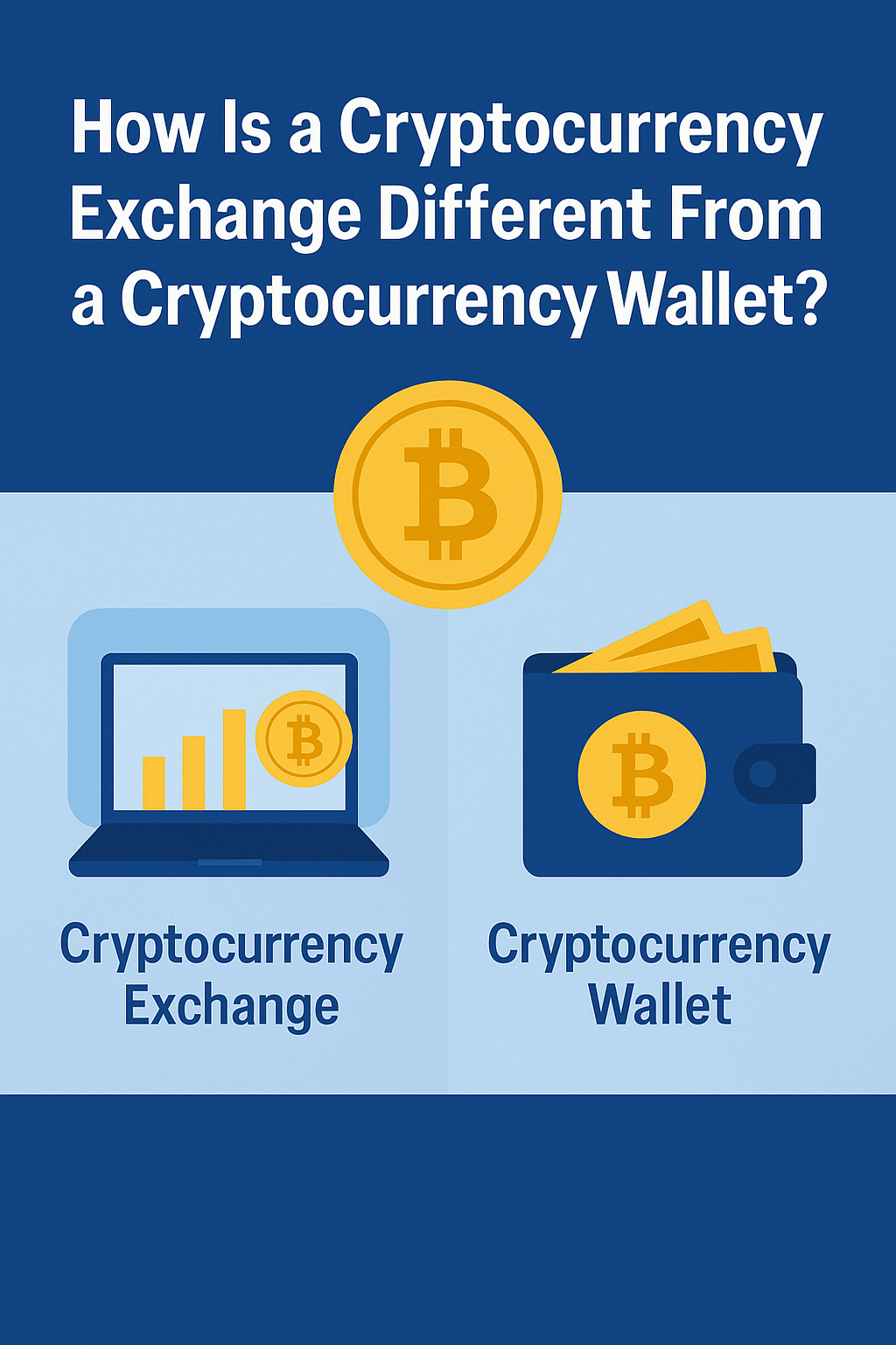 How Is a Cryptocurrency Exchange Different From a Cryptocurrency Wallet? A Complete 2025 Guide